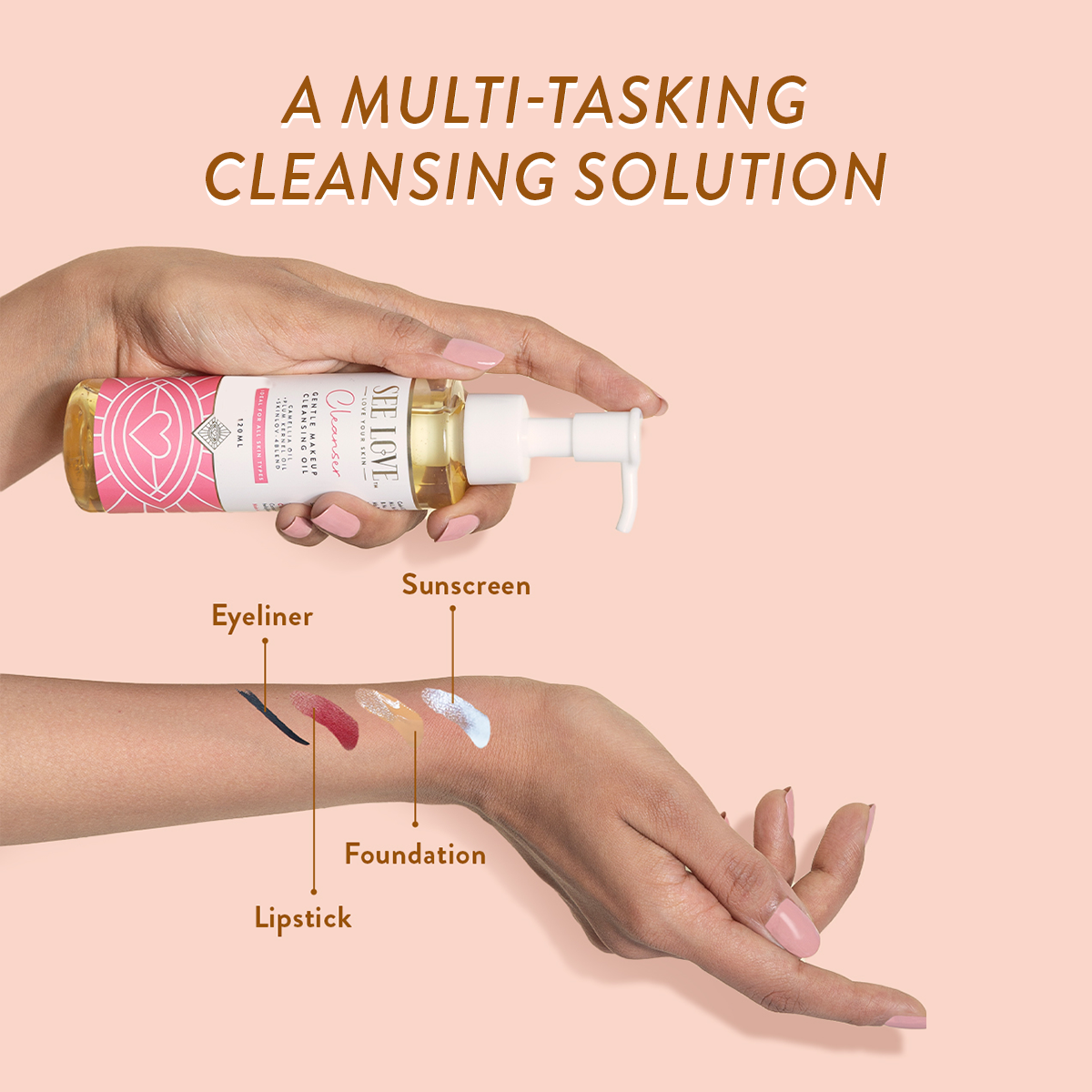 Gentle Makeup Cleansing Oil - 120ml